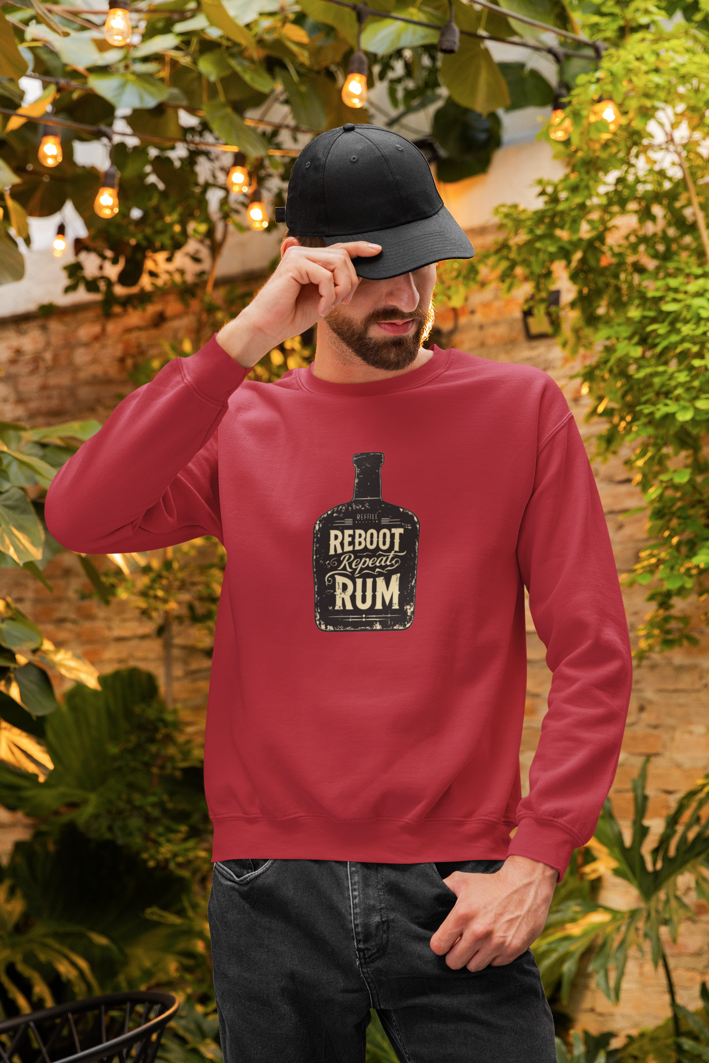 Sweatshirt - "Bottle of Rum"
