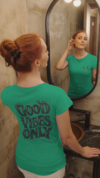 Softstyle T-Shirt - "Good Vibes Only"