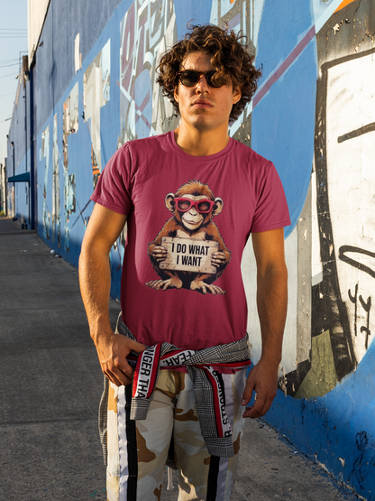 Shirt "I Do What I Want" – Funny Unisex Tee with Attitude - Bold Statement
