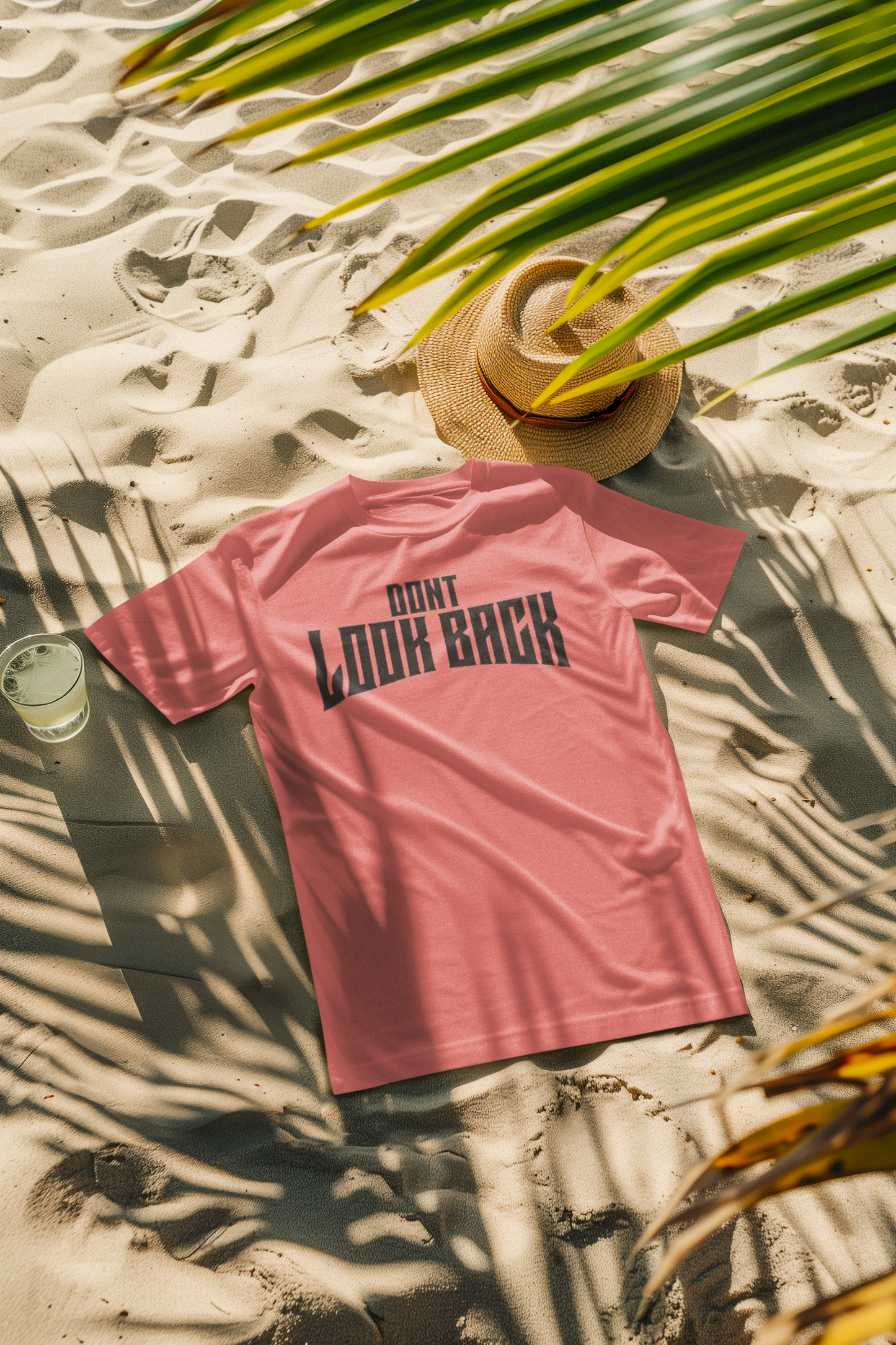 Shirt "Don’t Look Back" – Motivational Graphic Tee for Men & Women