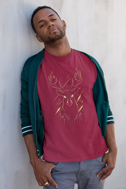 Shirt "Deer" – Soft & Comfortable Graphic Tee for Nature Lovers
