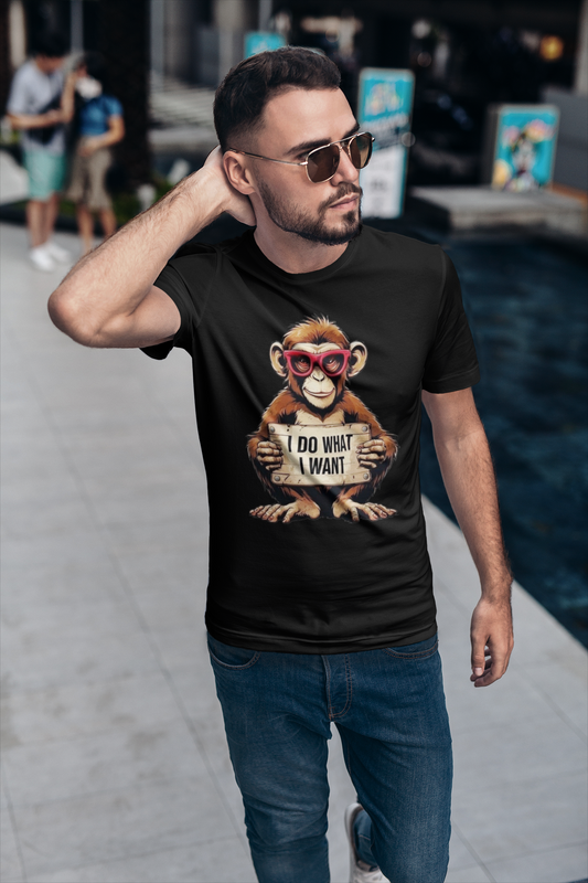 Shirt "I Do What I Want" – Funny Unisex Tee with Attitude - Bold Statement