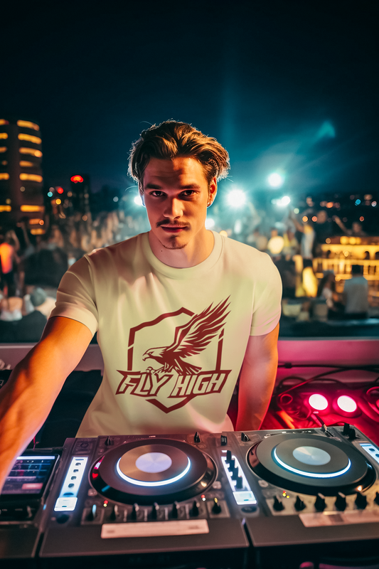Shirt "Fly High" – Inspirational Graphic Tee for Dreamers & Achievers