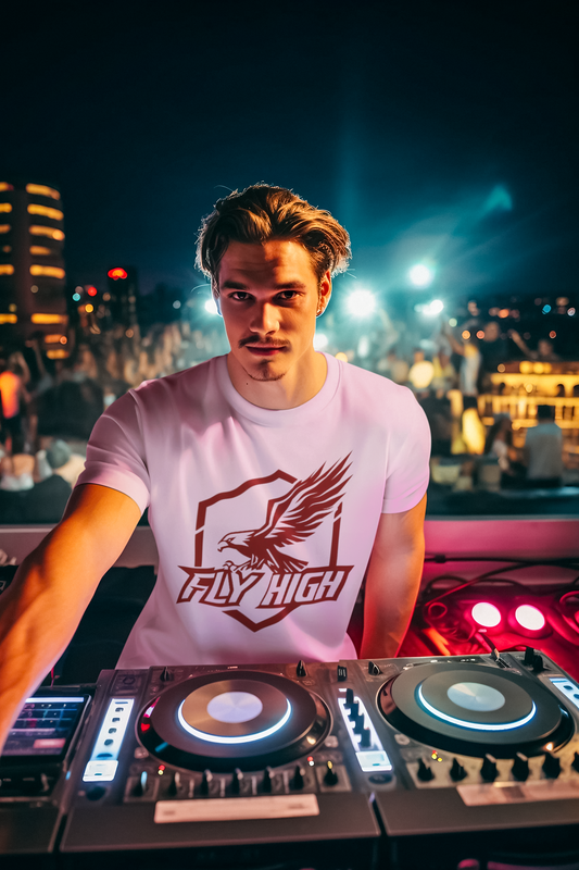 Shirt "Fly High" – Inspirational Graphic Tee for Dreamers & Achievers