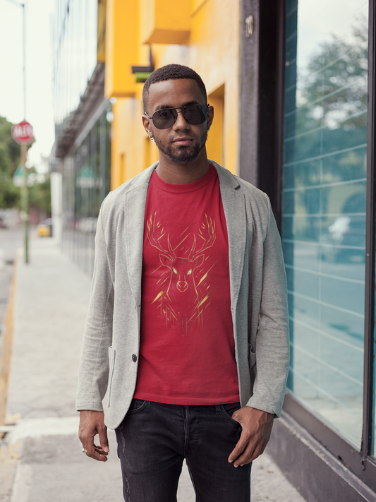 Shirt "Deer" – Soft & Comfortable Graphic Tee for Nature Lovers