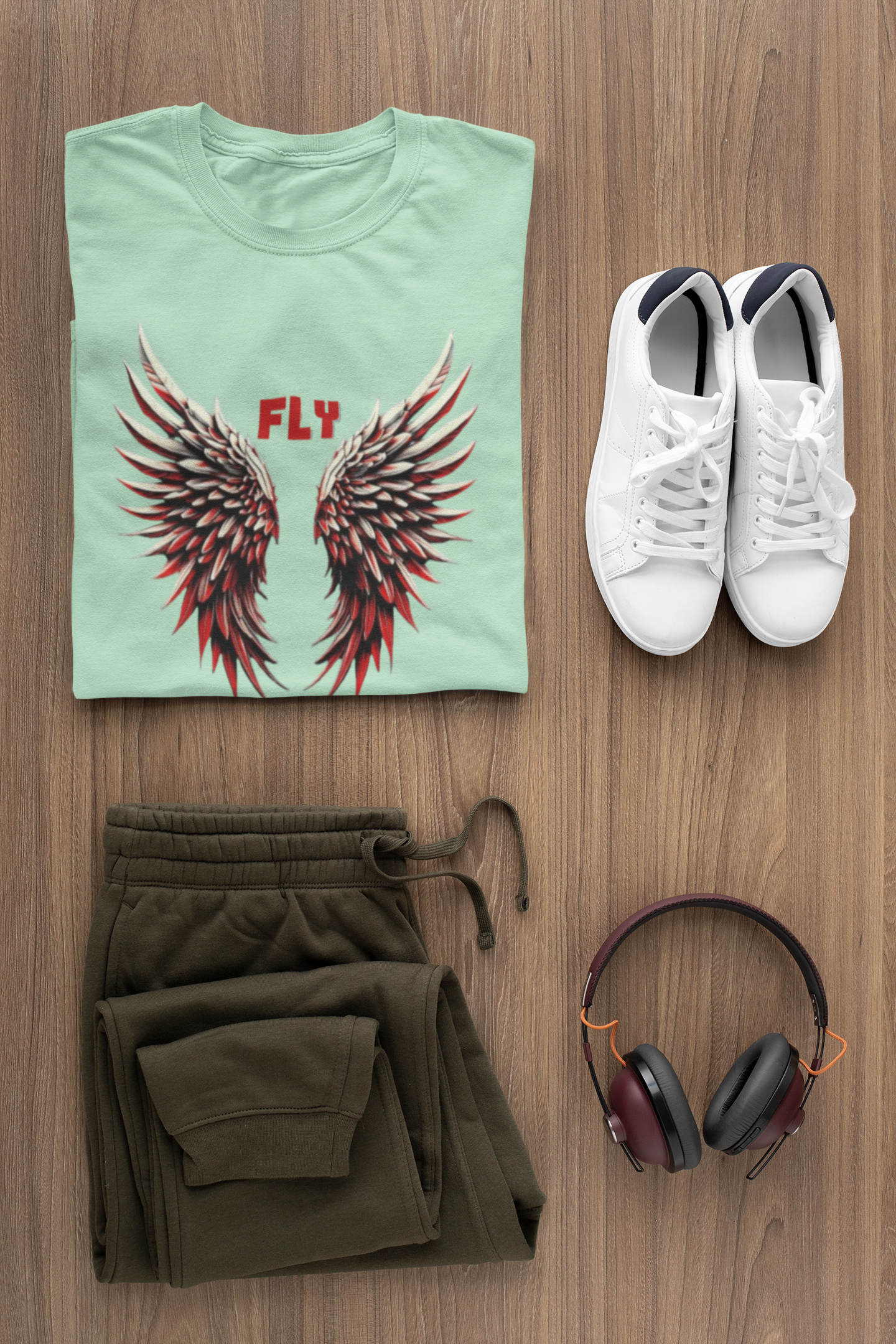 Shirt Angel Wings – Unisex Soft Cotton Tee - Spiritual Graphic Shirt