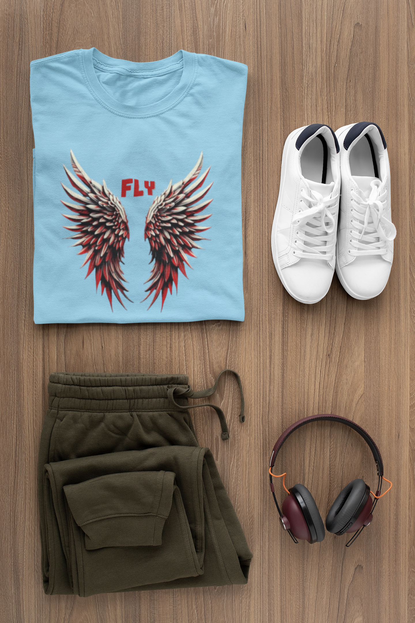 Shirt Angel Wings – Unisex Soft Cotton Tee - Spiritual Graphic Shirt