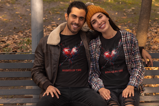 Shirt "Marked By You" – Minimalist Graphic Tee for Unique Souls