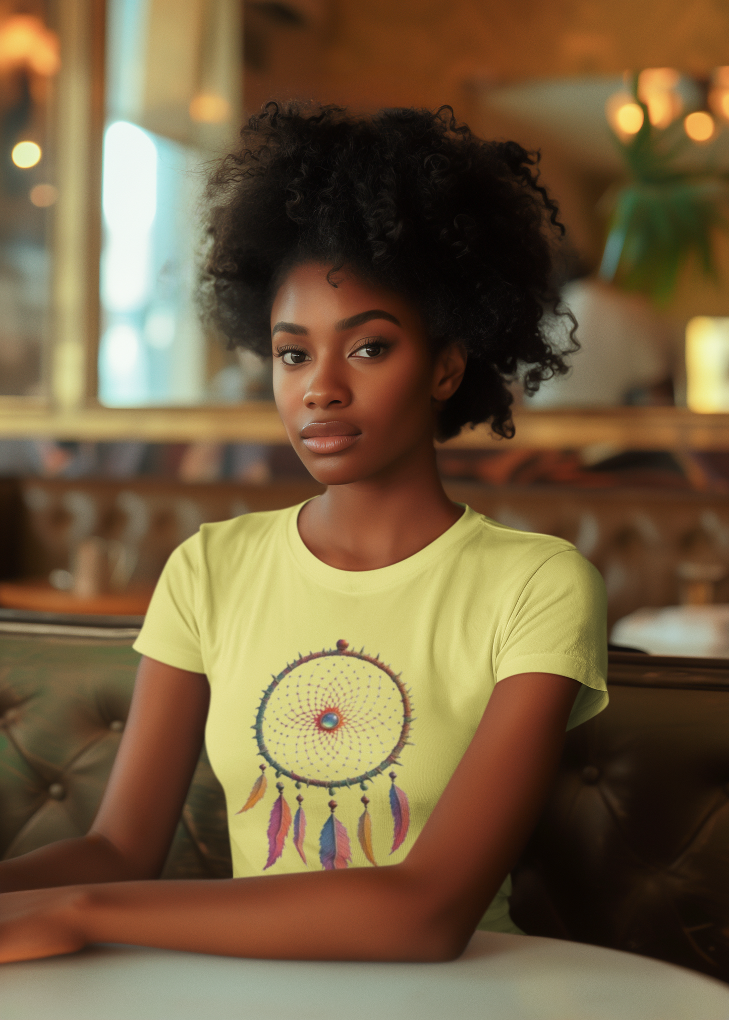 Shirt  "Dreamcatcher" – Soft Bohemian Graphic Tee for Free Spirits & Nature Lovers